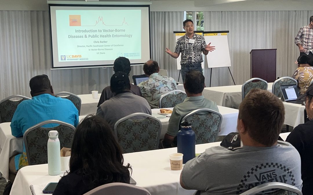 The 2023 Pacific Vector Control and Outbreak Response Training on Mosquitoes is underway in Hilo, Hawaii!