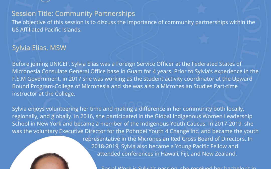 Join us for the Meet the Expert session on Community Partnerships with Sylvia Elias