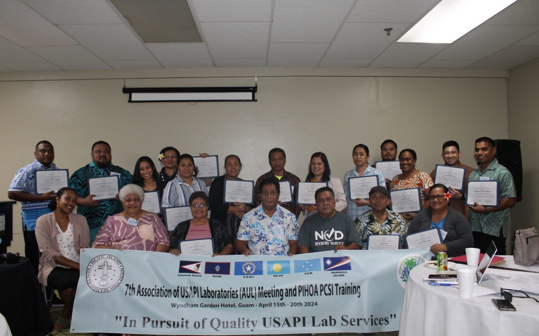 Participants complete the three-day Program Collaboration and Service Integration (PCSI) Training in Guam